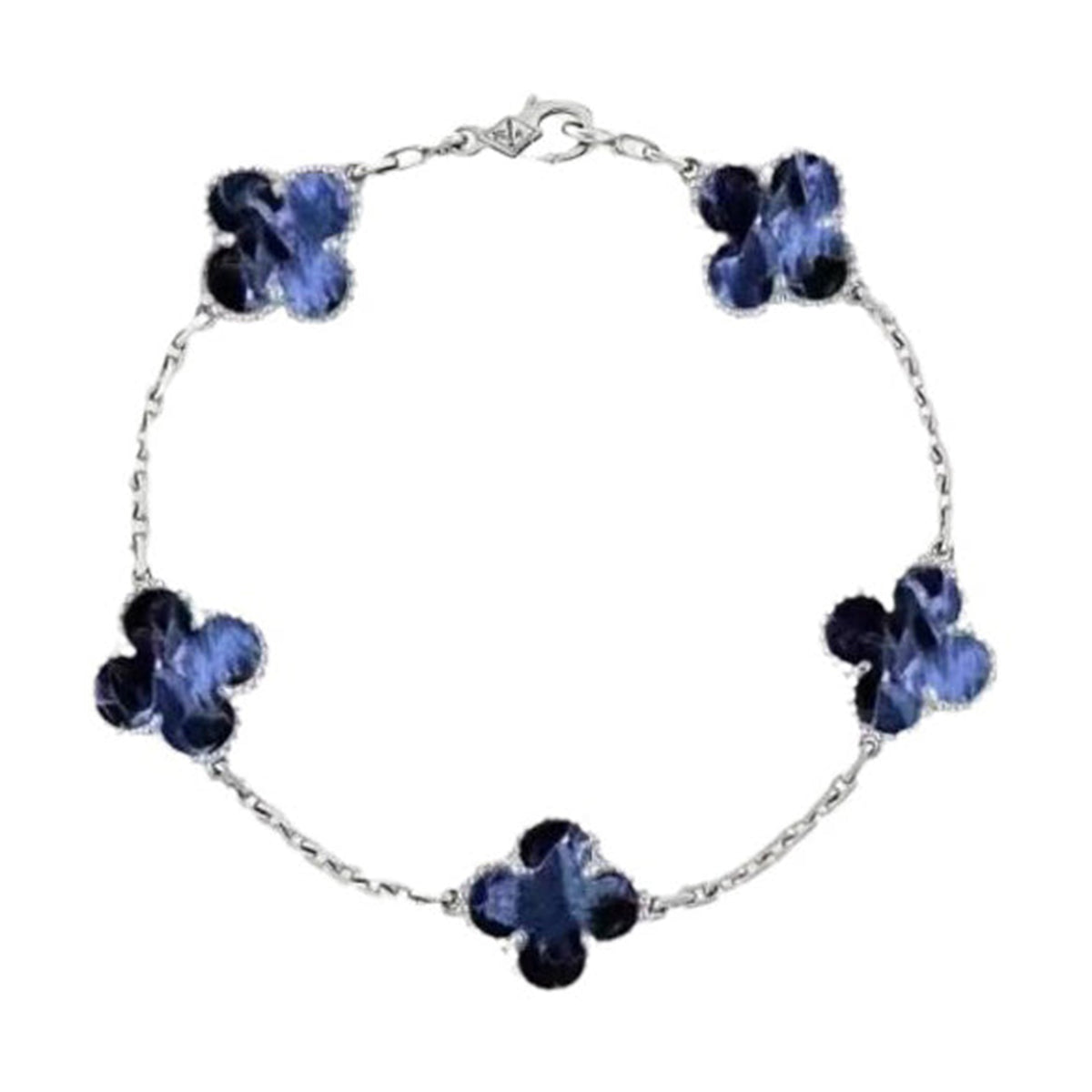 [⭐Glow Muse]CLOVER 5 MOTIF PIETERSITE BRACELET COLLECTION