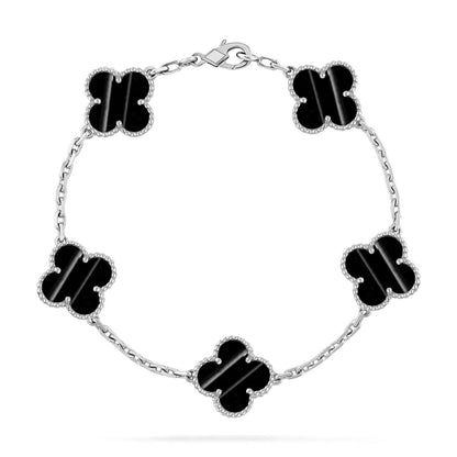 [⭐Glow Muse] CLOVER 5 MOTIF PULSAR STONE BRACELET COLLECTION