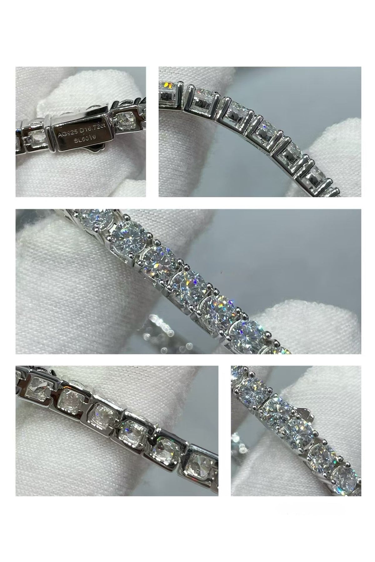 [Glow Muse jewelrys]TENNIS BRACELET WITH FULL DIAMOND SETTING