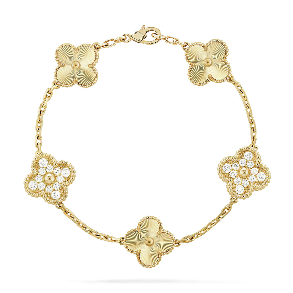 [⭐Glow Muse] CLOVER 5 MOTIF LASER BRACELET COLLECTION