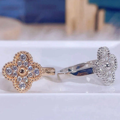 [Glow Muse]CLOVER DIAMOND RING