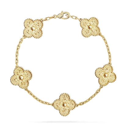 [⭐Glow Muse]CLOVER 5 MOTIFS BRONZING BRACELET