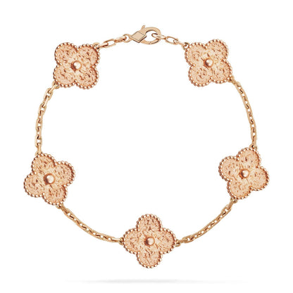 [⭐Glow Muse]CLOVER 5 MOTIFS BRONZING BRACELET