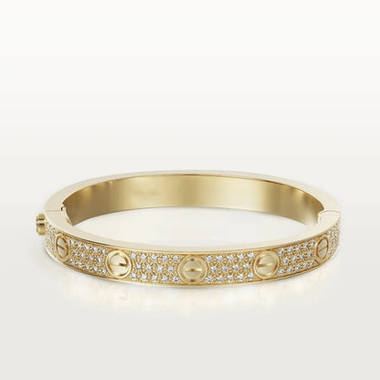 [Glow Muse]LOVE BRACELET 6.1MM DIAMOND-PAVED