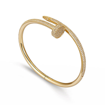 [Glow Muse]JUSTE BRACELET 3.5MM ALL DIAMONDS