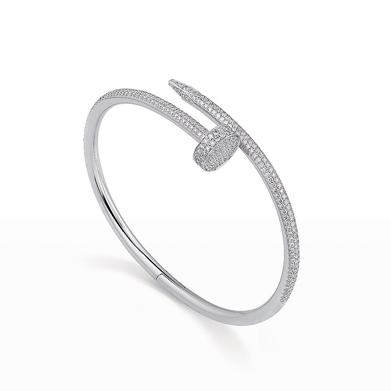 [Glow Muse]JUSTE BRACELET 3.5MM ALL DIAMONDS