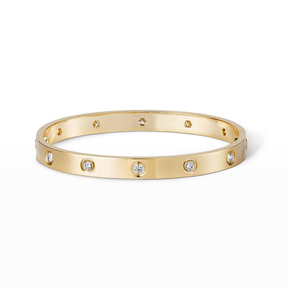 [Glow Muse]LOVE BRACELET 6.1MM 10 DIAMONDS