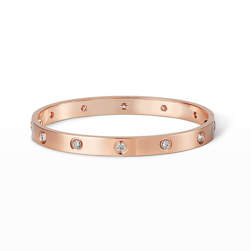 [Glow Muse]LOVE BRACELET 6.1MM 10 DIAMONDS