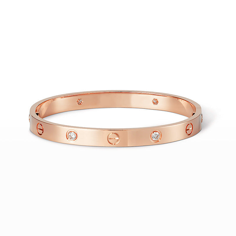 [Glow Muse]LOVE BRACELET 6.1MM 4 DIAMONDS