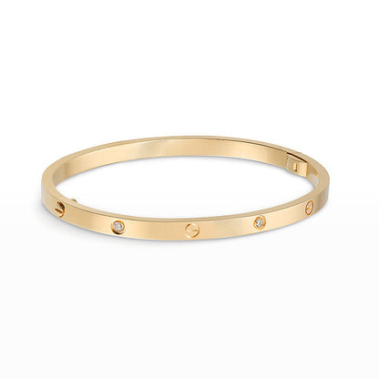 [Glow Muse]LOVE BRACELET 3.65MM 6 DIAMONDS