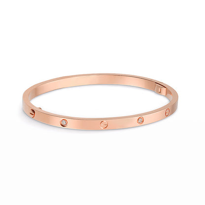 [Glow Muse]LOVE BRACELET 3.65MM 6 DIAMONDS