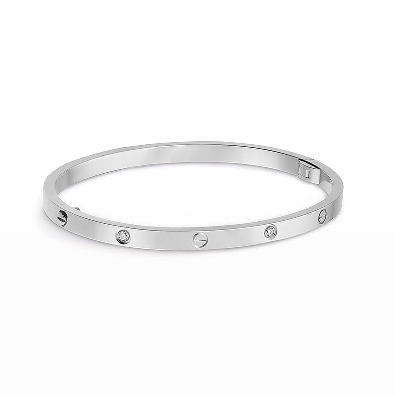 [Glow Muse]LOVE BRACELET 3.65MM 6 DIAMONDS