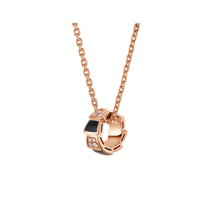 [Glow Muse]SERPENTI PEDANT DIAMOND NECKLACE
