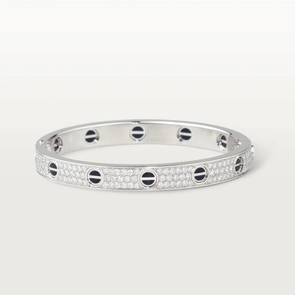 [Glow Muse]LOVE BRACELET 6.1MM DIAMOND-PAVED CERAMIC