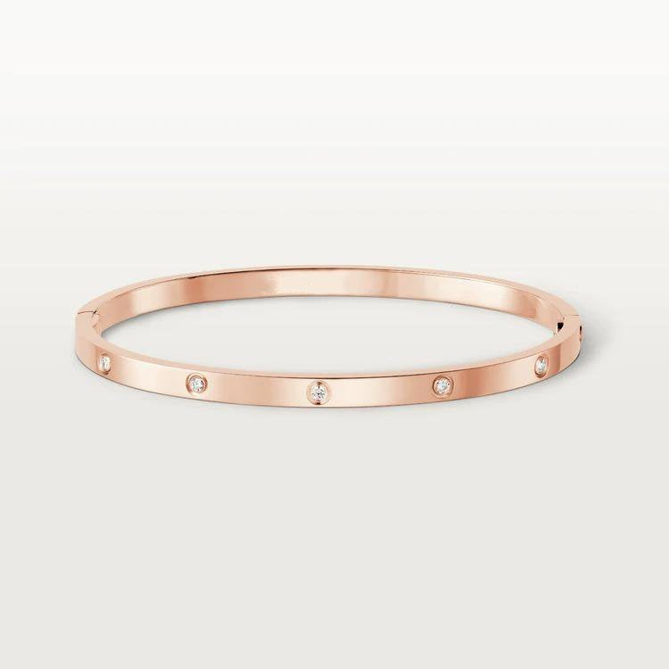 [Glow Muse]LOVE BRACELET 3.65MM 10 DIAMONDS