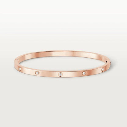 [Glow Muse]LOVE BRACELET 3.65MM 10 DIAMONDS