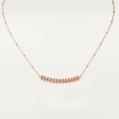 [Glow Muse]CLASH PINK GOLD NECKLACE