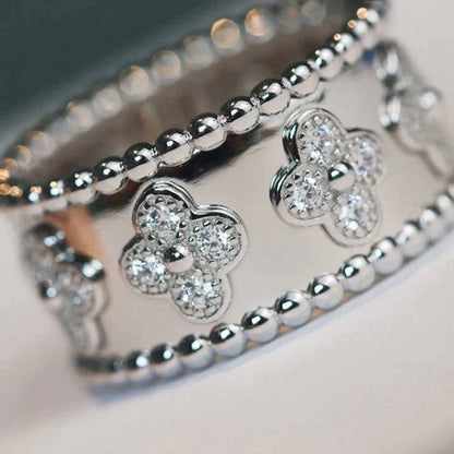 [Glow Muse]CLOVER KALEIDOSCOPE RING 10MM
