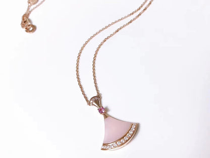 [Glow Muse]DREAM NECKLACE PINK MOP DIAMOND