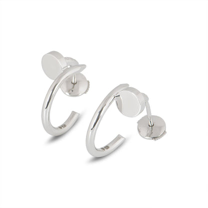 [Glow Muse]JUSTE EARRINGS SILVER