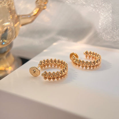 [Glow Muse]CLASH SMALL HOOP EARRINGS