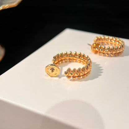 [Glow Muse]CLASH SMALL HOOP EARRINGS