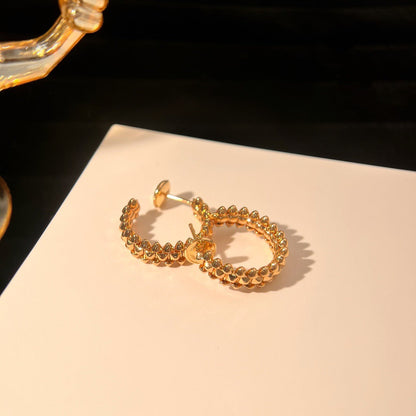 [Glow Muse]CLASH SMALL HOOP EARRINGS