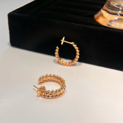 [Glow Muse]CLASH SMALL HOOP EARRINGS