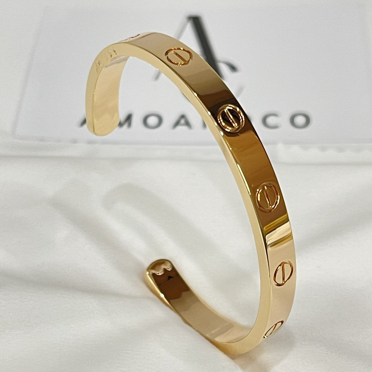 [Glow Muse]LOVE BRACELET 6.1MM OPEN CUFF