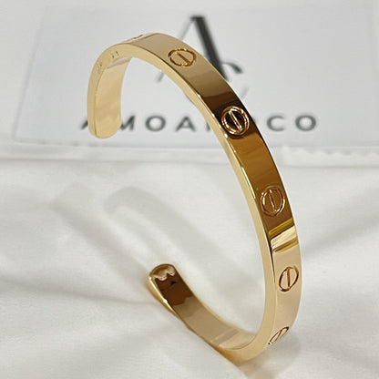 [Glow Muse]LOVE BRACELET 6.1MM OPEN CUFF