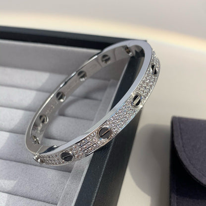 [Glow Muse]LOVE BRACELET 6.1MM DIAMOND-PAVED CERAMIC
