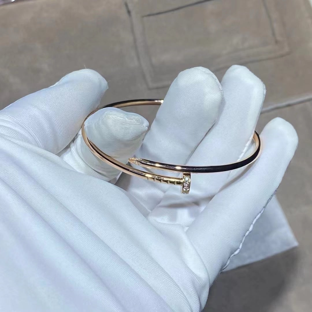 [Glow Muse]JUSTE BRACELET 2.5MM DIAMONDS