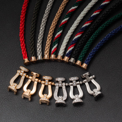 [Glow Muse]FORCE LARGE HORSESHOE NO DIAMOND BRACELET GOLD