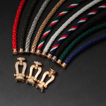 [Glow Muse]FORCE LARGE HORSESHOE NO DIAMOND BRACELET GOLD