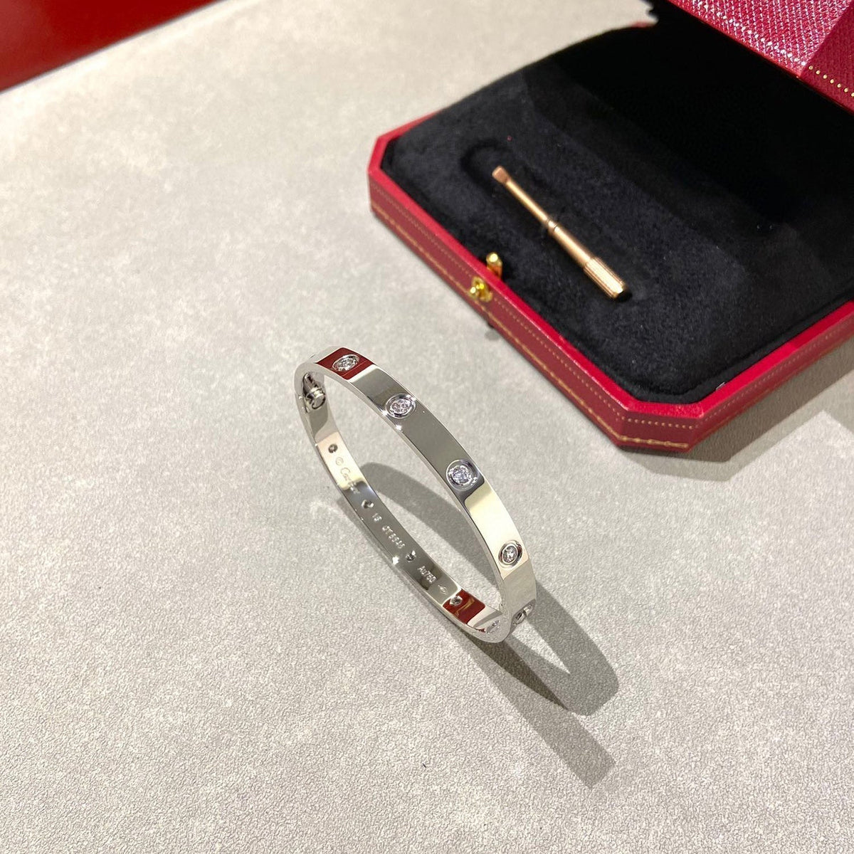 [Glow Muse]LOVE BRACELET 6.1MM 10 DIAMONDS