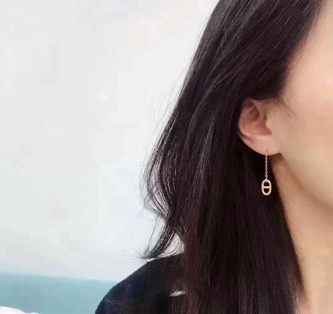 [Glow Muse]CHAINE TASSEL EARRINGS