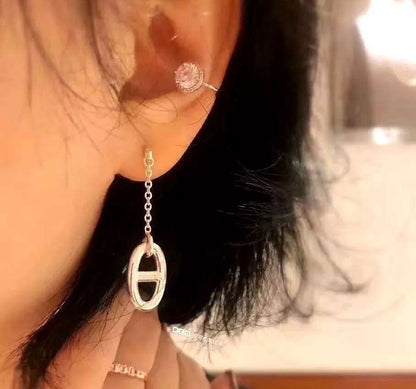 [Glow Muse]CHAINE TASSEL EARRINGS