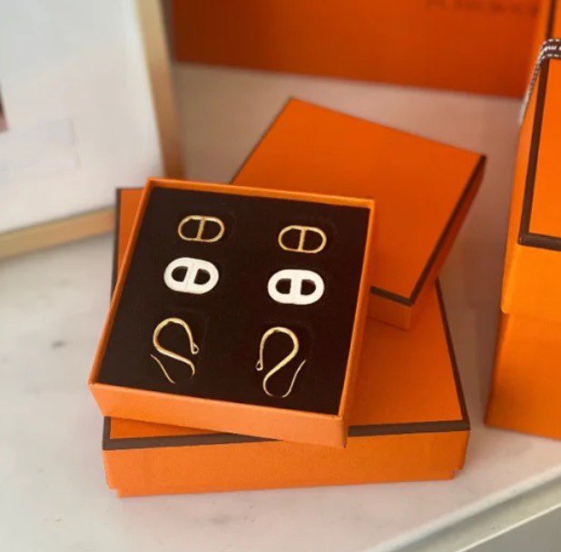 [Glow Muse]HM O'MAILLON GOLD EARRINGS