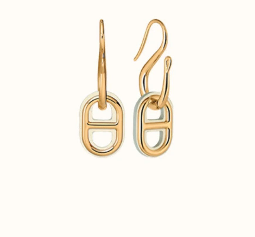 [Glow Muse]HM O'MAILLON GOLD EARRINGS