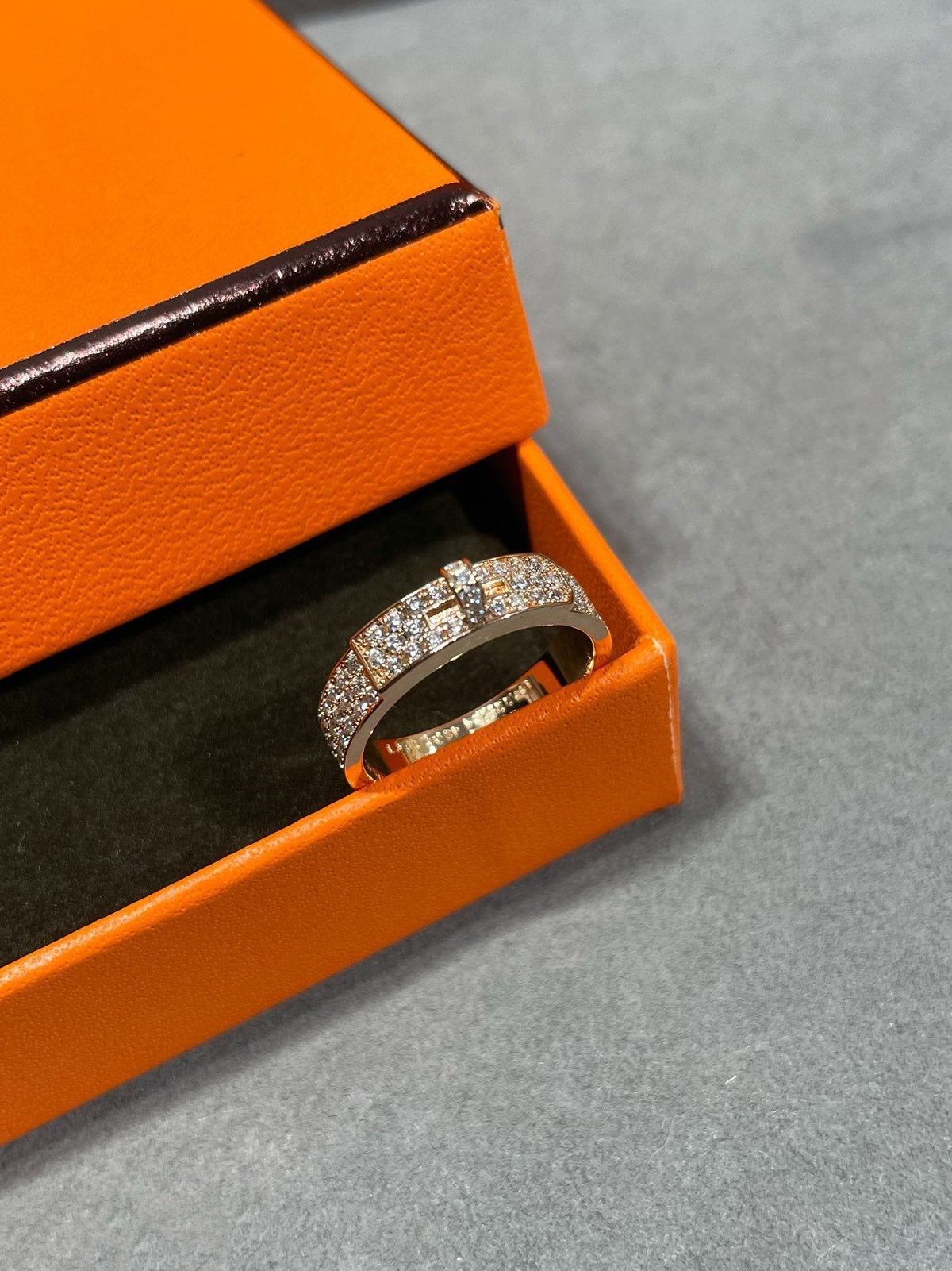 [Glow Muse]KELLY PINK GOLD DIAMOND RING