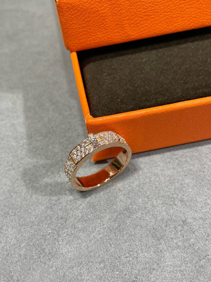 [Glow Muse]KELLY PINK GOLD DIAMOND RING