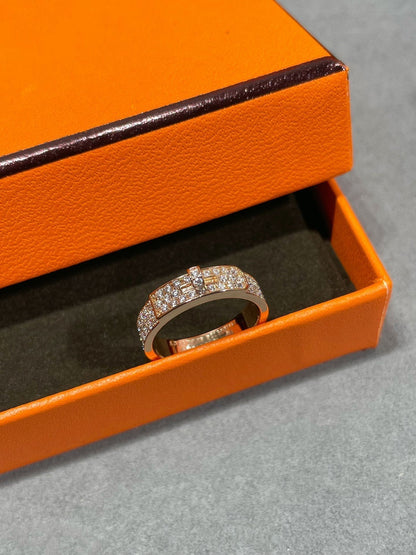 [Glow Muse]KELLY PINK GOLD DIAMOND RING