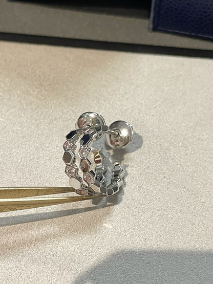 [Glow Muse]Hollow Design Four-Leaf Clover Flower Shape Ring