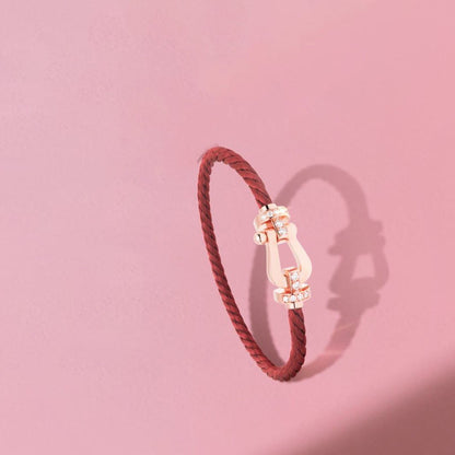 [Glow Muse]FORCE 10 HALF DIAMOND PINK GOLD RED CORDERI LARGE AND MEDIUM MODEL