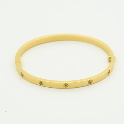 [Glow Muse]LOVE BRACELET 3.65MM 10 DIAMONDS