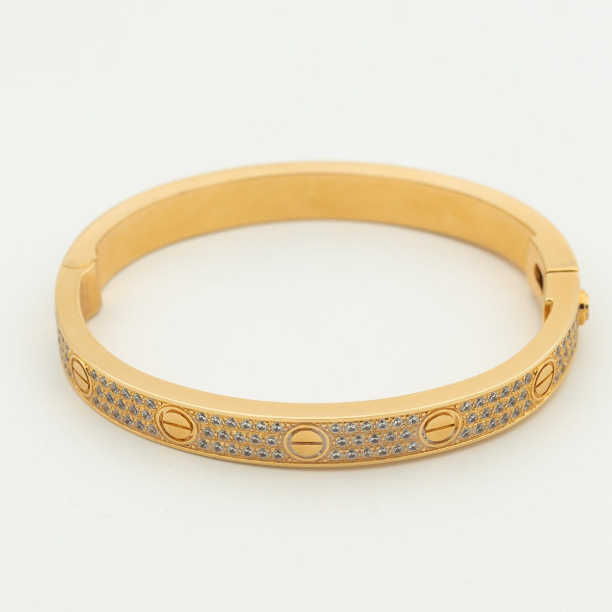 [Glow Muse]LOVE BRACELET 6.1MM DIAMOND-PAVED