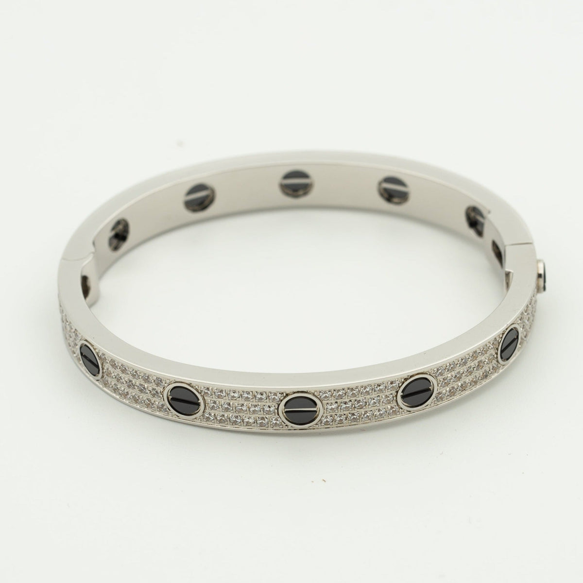 [Glow Muse]LOVE BRACELET 6.1MM DIAMOND-PAVED CERAMIC