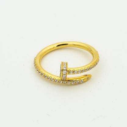 [Glow Muse]JUSTE RING 1.8MM GOLD DIAMONDS