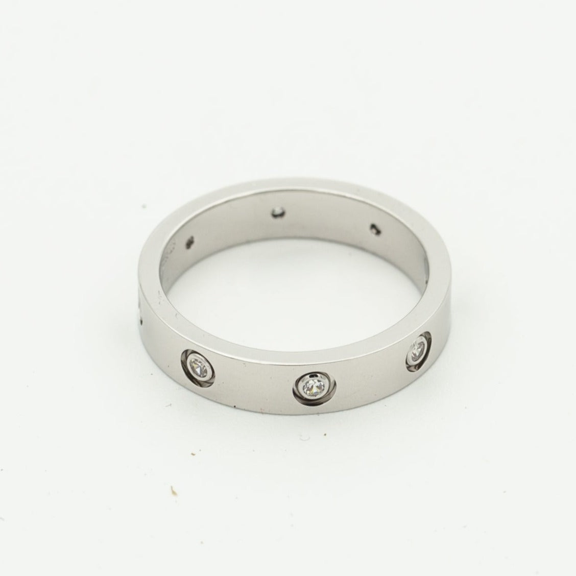 [Glow Muse]LOVE RING 3.6MM 8 DIAMONDS