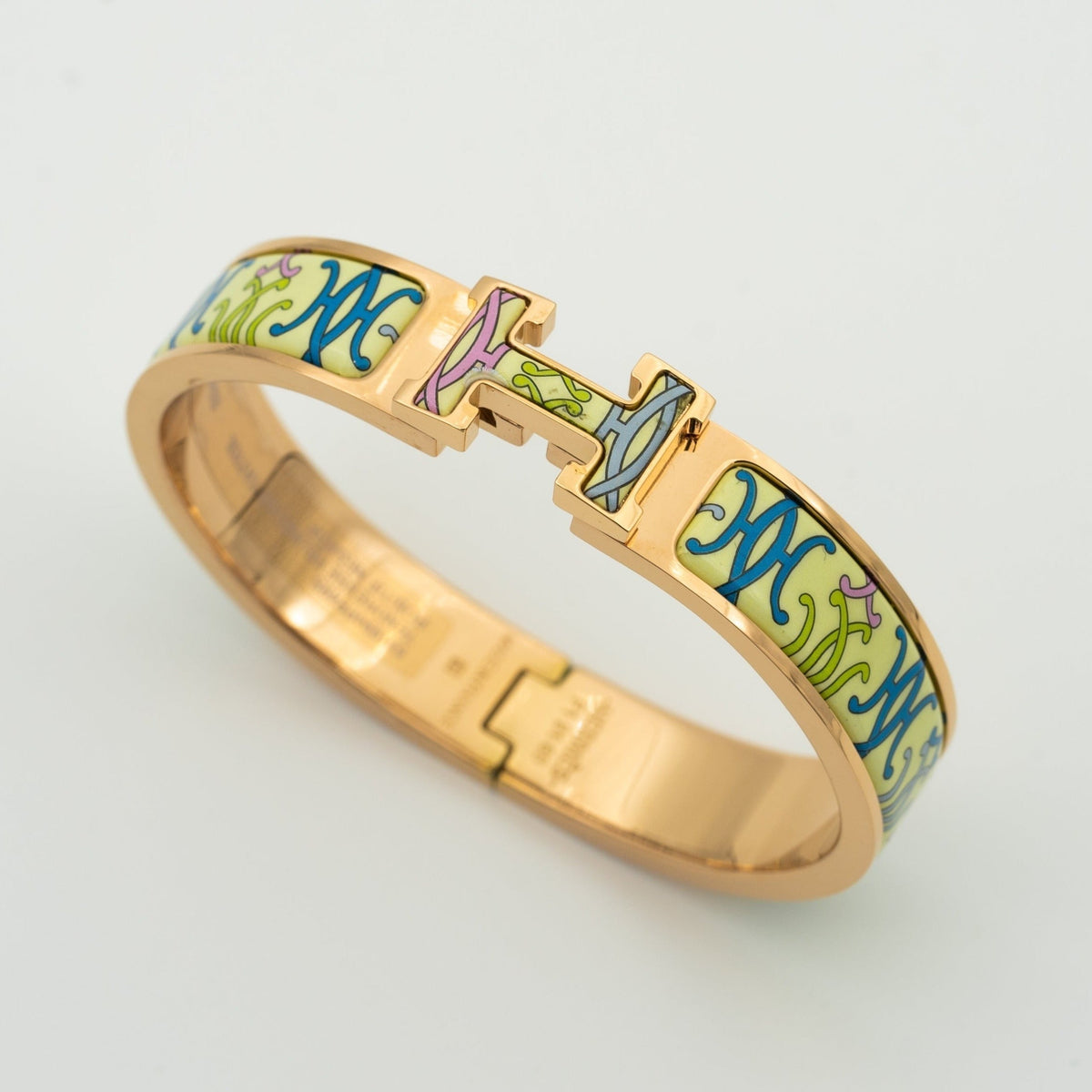 [Glow Muse]H BRACELET BEIGE MULTICOLOR